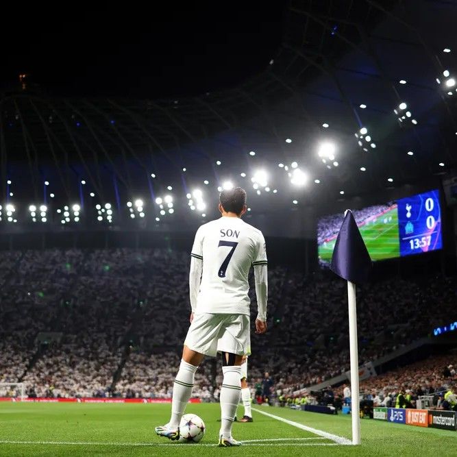 Behind-the-scenes cut of Son Heungmin