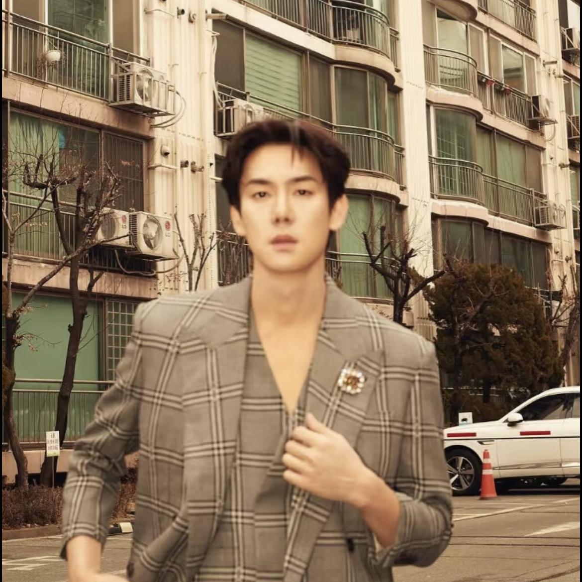 Behind-the-scenes cut of Yoo Yeonseok