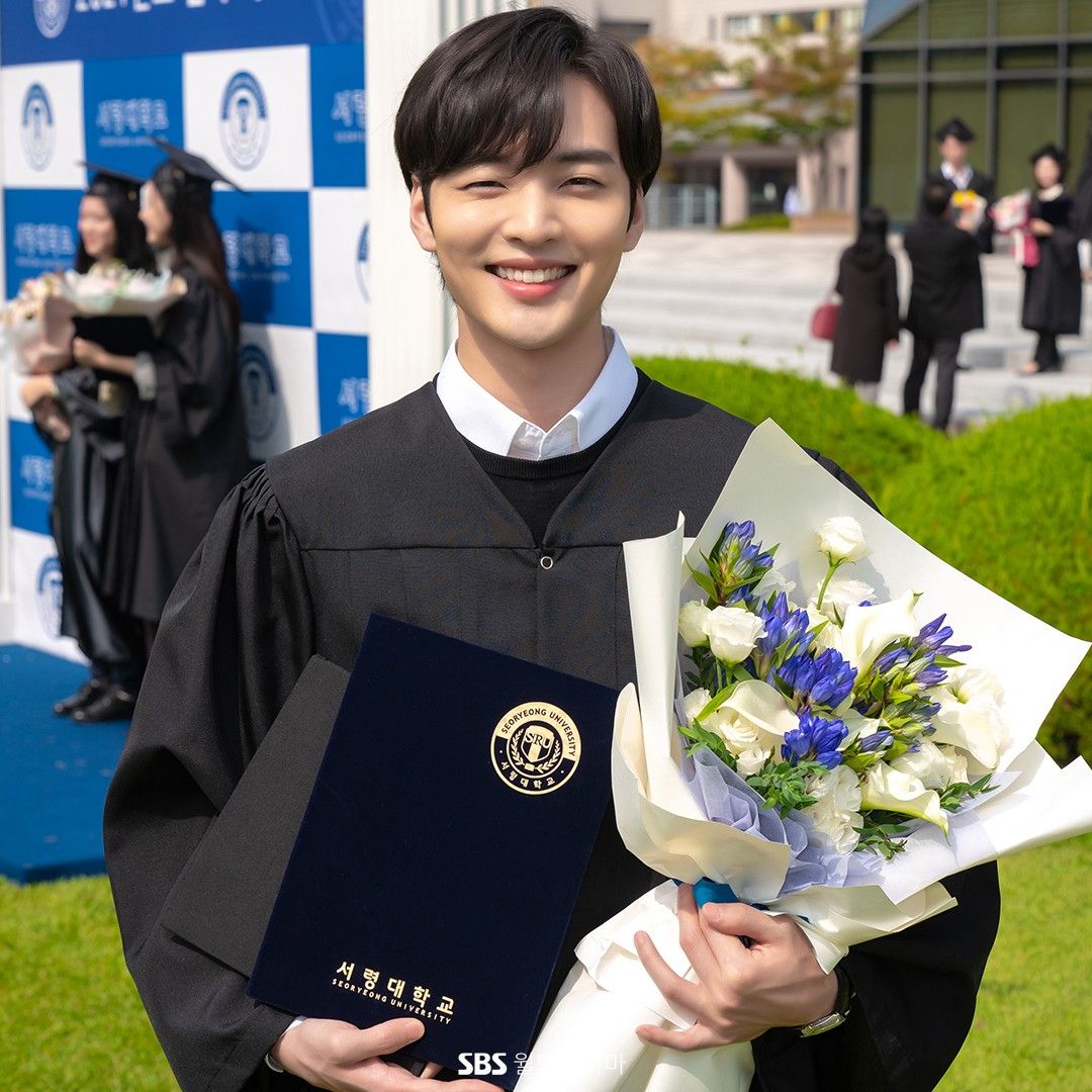 Recent activity shot of Kim Minjae