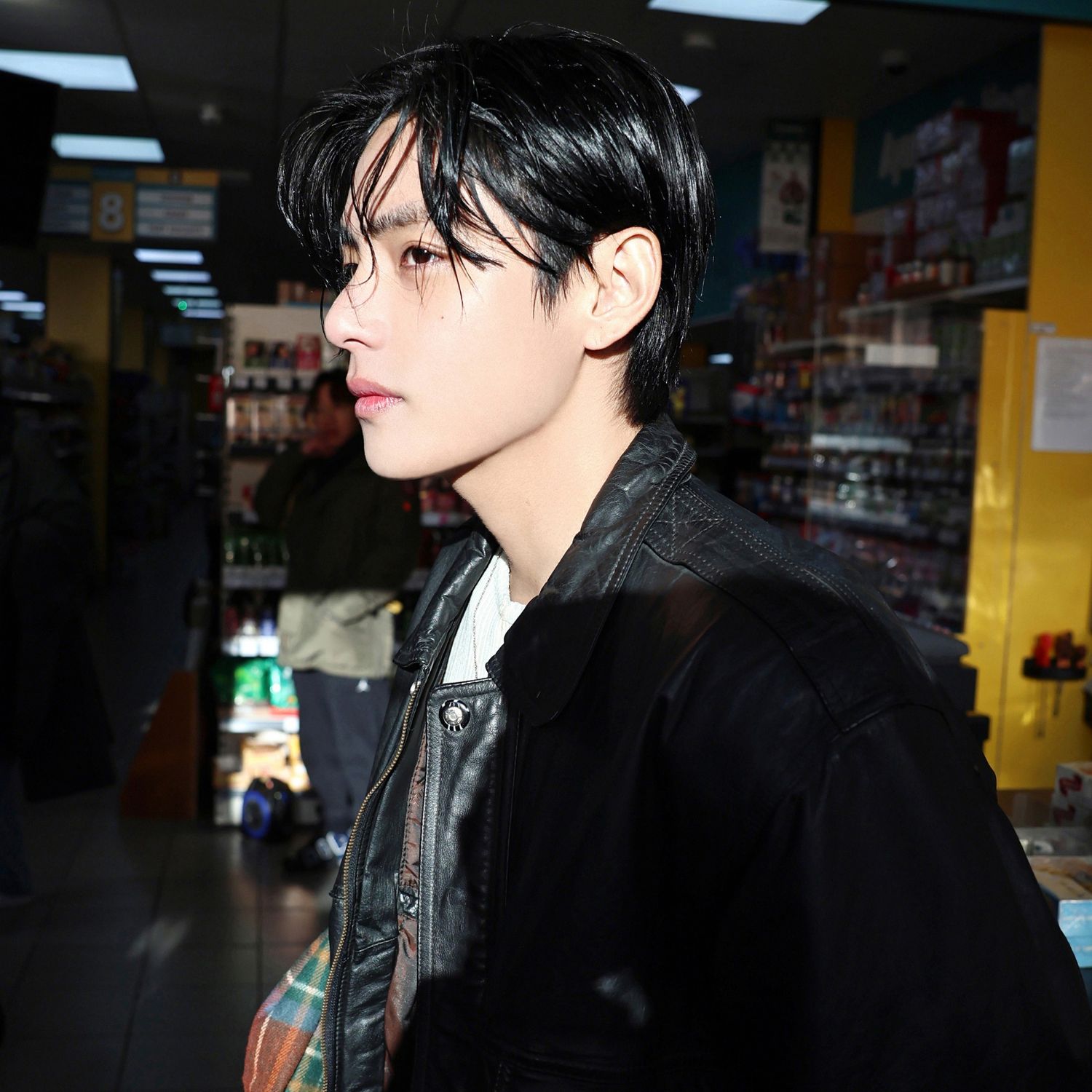 A moment captured by a fan of Kim Taehyung (V)