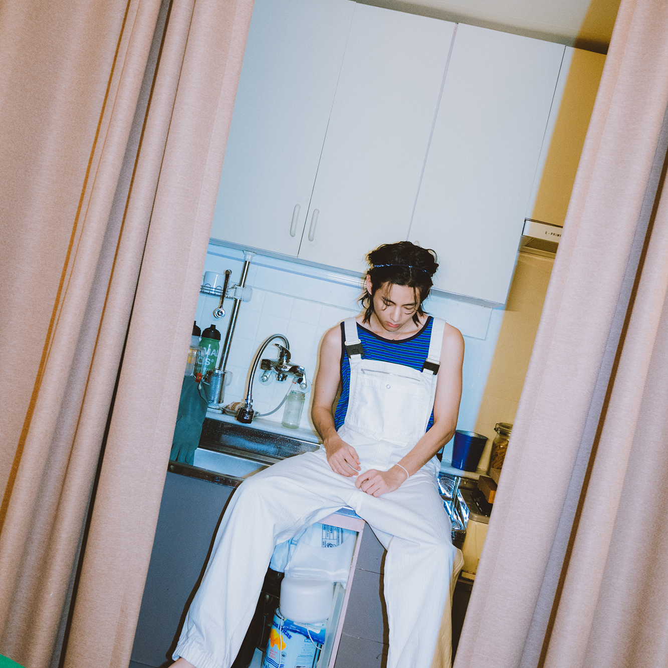 A moment captured by a fan of Kim Taehyung (V)