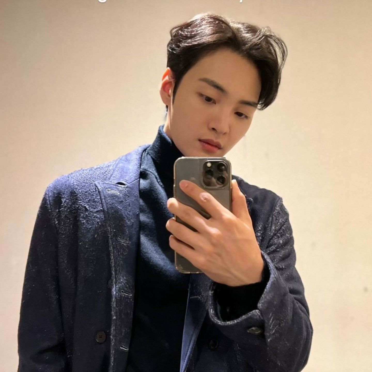 A moment captured by a fan of Kim Minjae