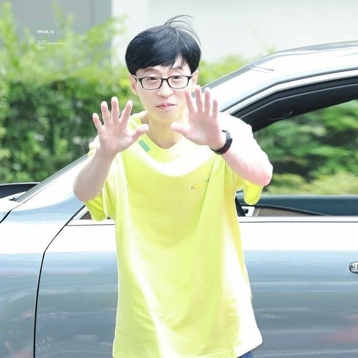 A moment captured by a fan of Yoo Jaesuk