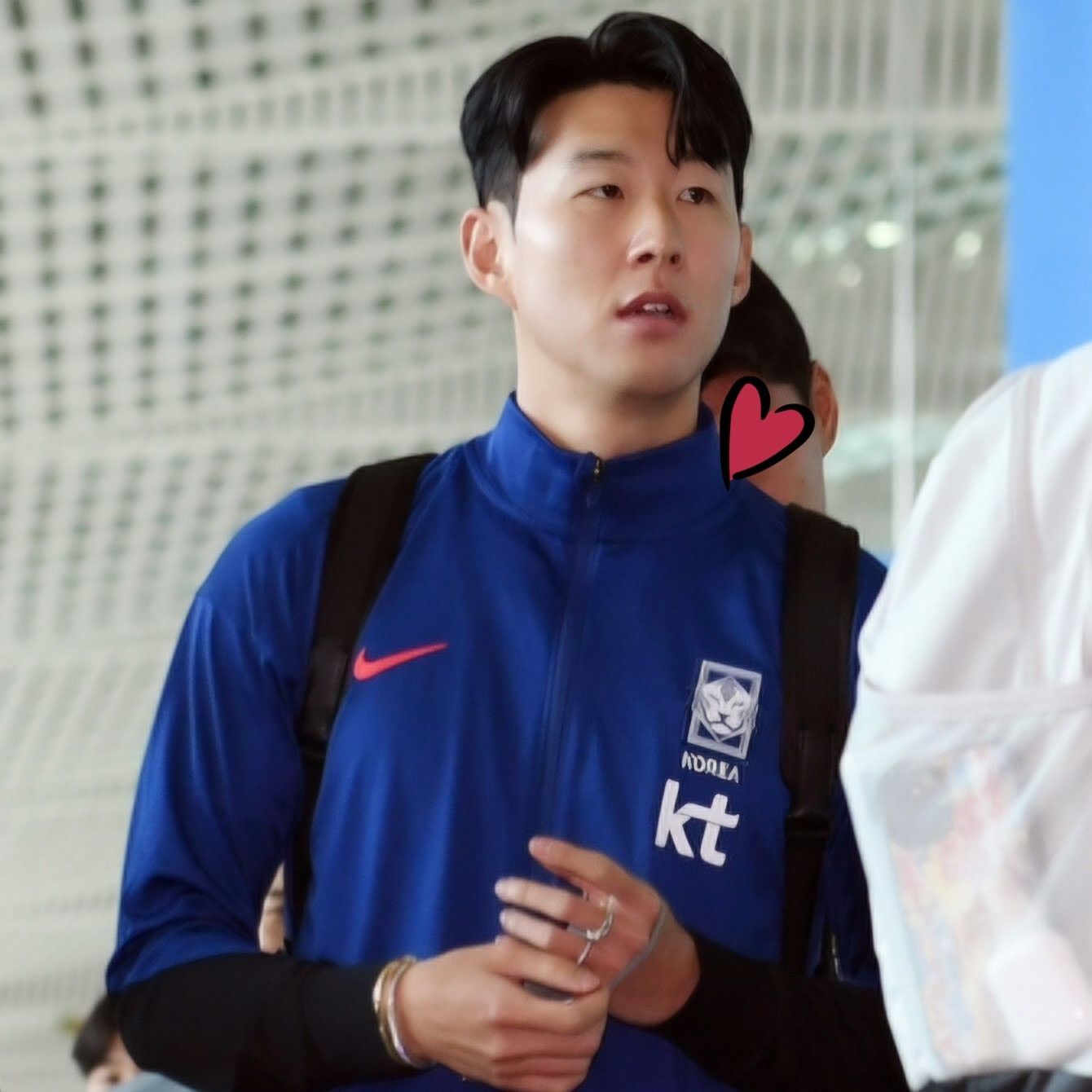 Behind-the-scenes cut of Son Heungmin