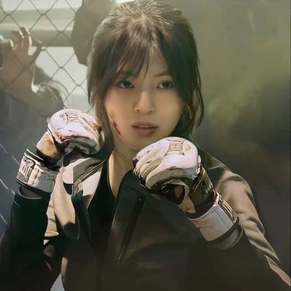 Foto utama yang menunjukkan pesona Han Sohee