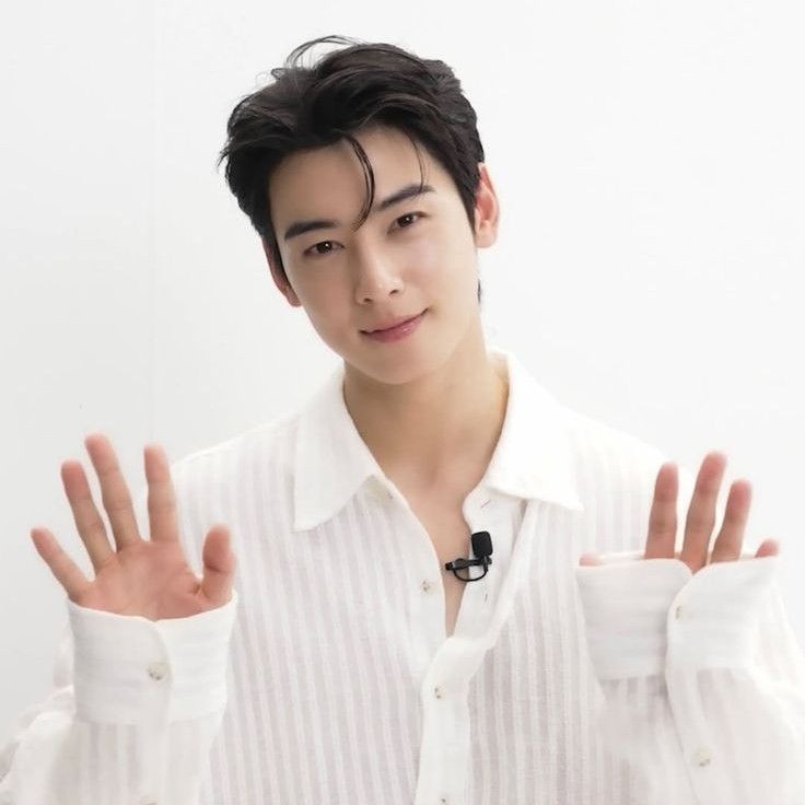 A moment captured by a fan of Cha Eunwoo