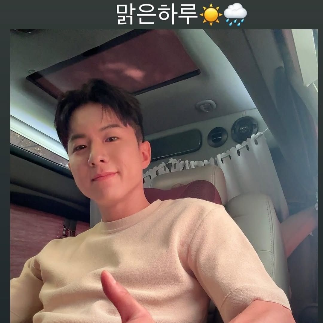 Behind-the-scenes cut of Na Taejoo