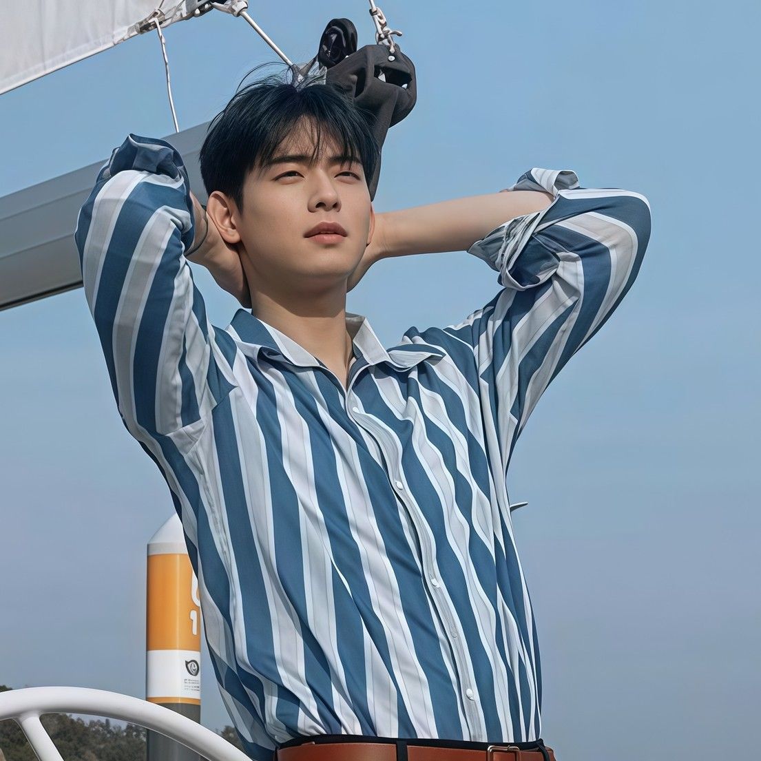Recent activity shot of Cha Eunwoo