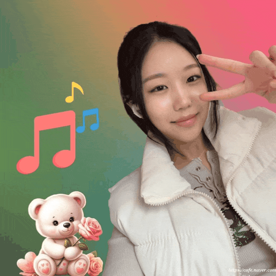 Behind-the-scenes cut of Jin Hyeoen