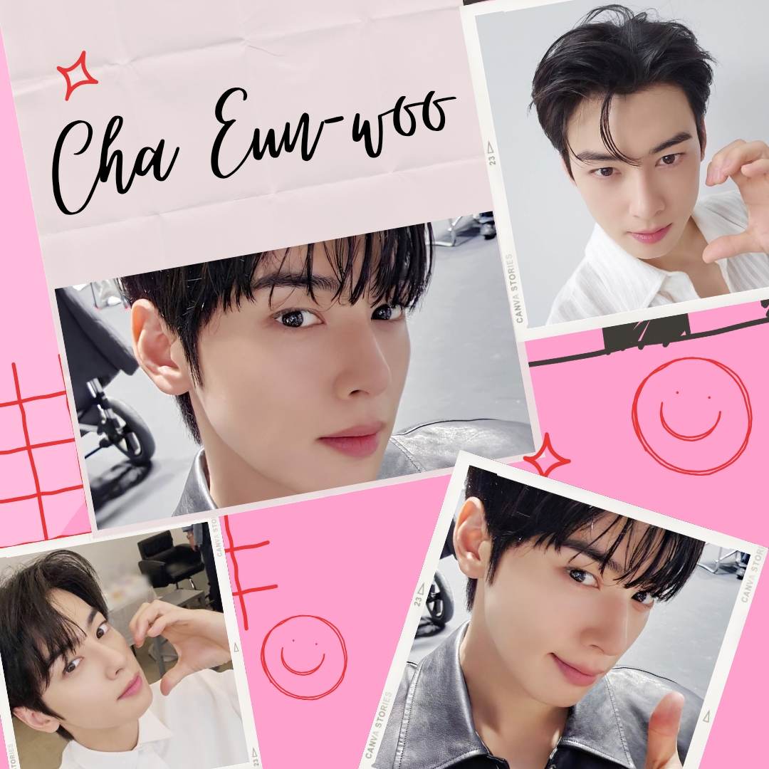 A moment captured by a fan of Cha Eunwoo