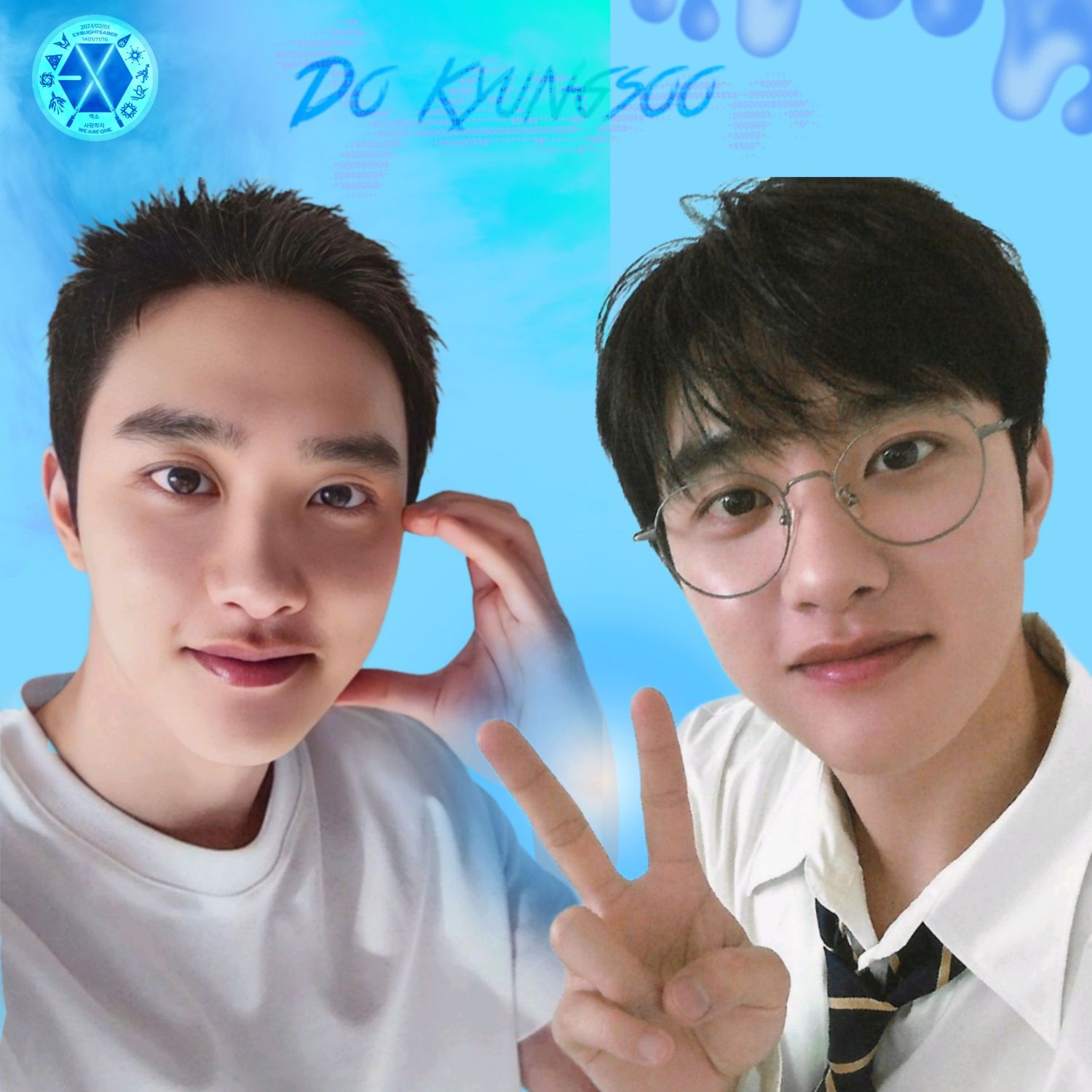 A moment captured by a fan of Doh Kyungsoo (D.O.)