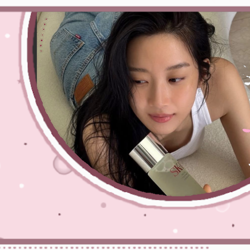 Behind-the-scenes cut of Mun Kayoung