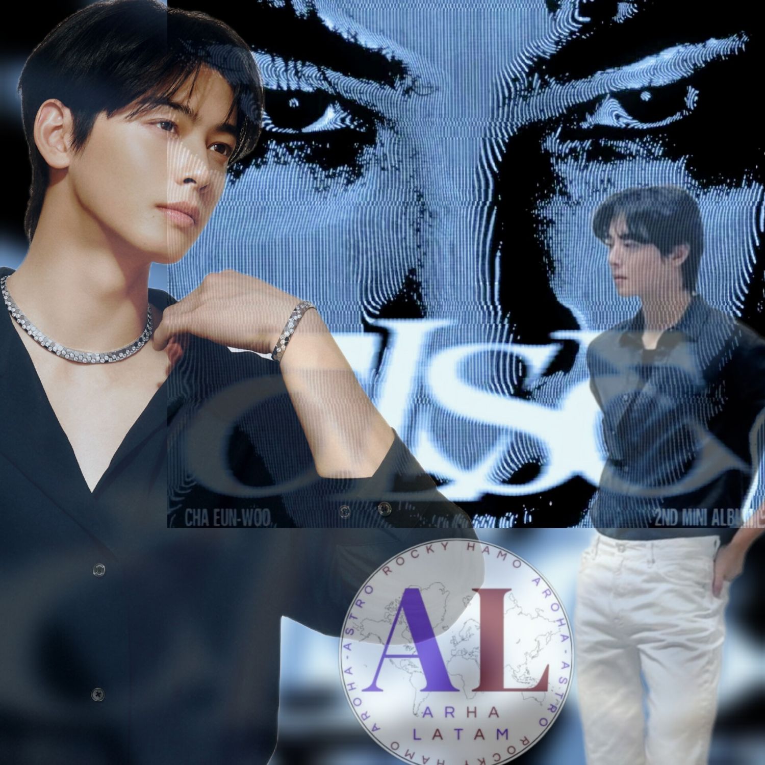 Behind-the-scenes cut of Cha Eunwoo