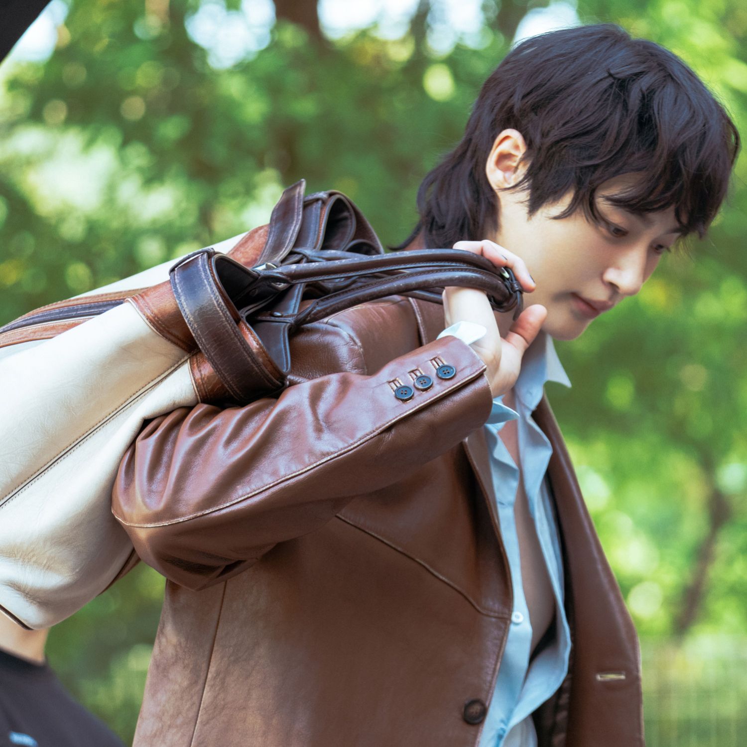 Recent activity shot of Byeon Wooseok