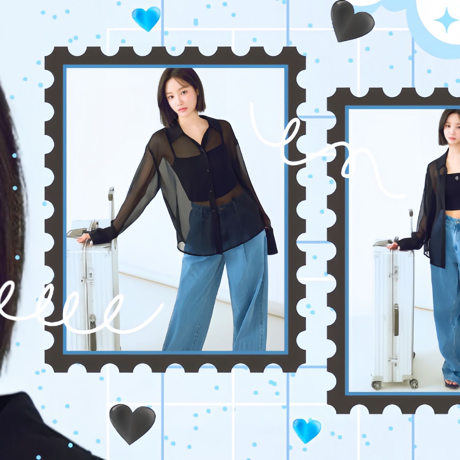 Behind-the-scenes cut of Yeonwoo