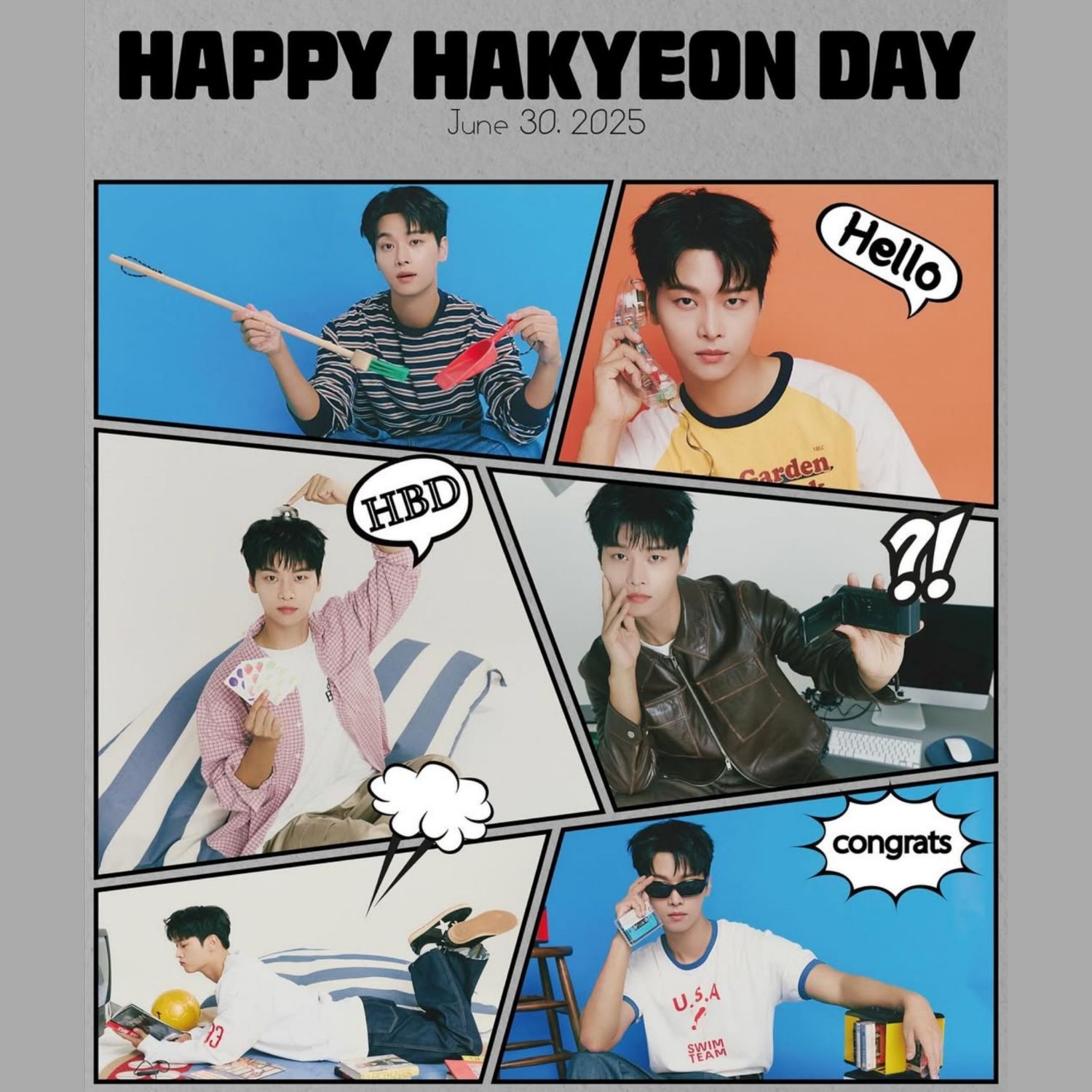 Behind-the-scenes cut of Cha Hakyeon (N)