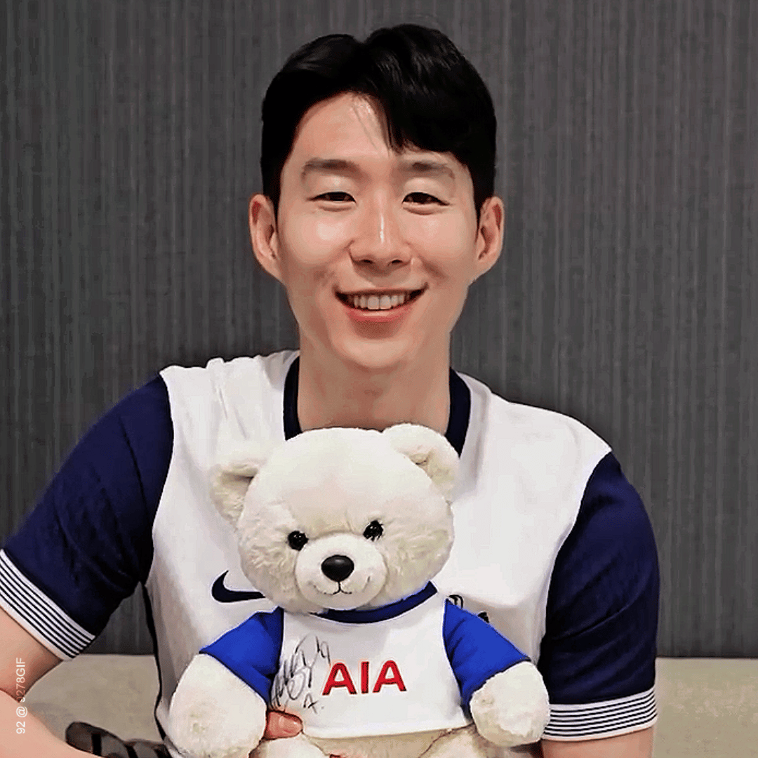 Behind-the-scenes cut of Son Heungmin
