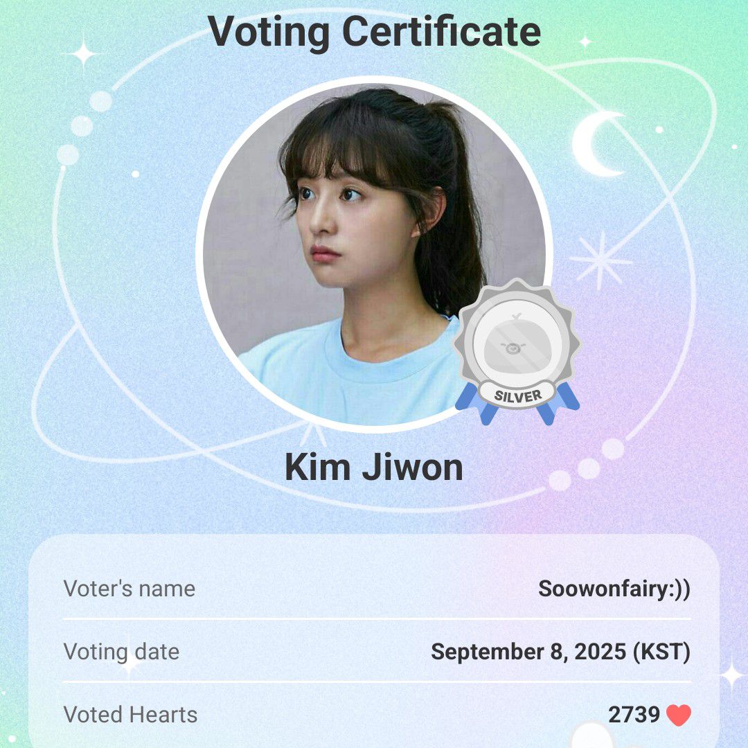 Behind-the-scenes cut of Kim Jiwon