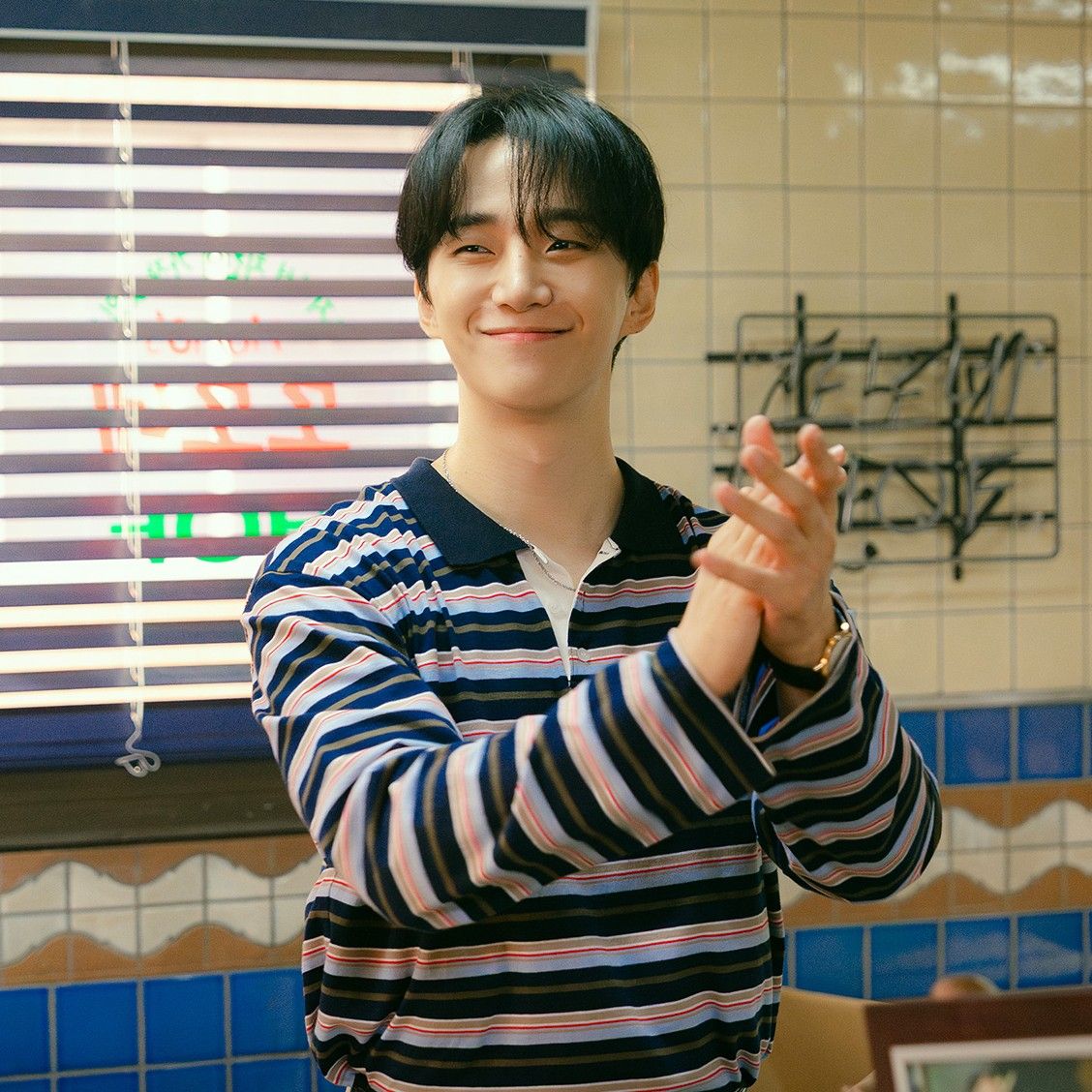 粉絲拍下的李俊昊瞬間