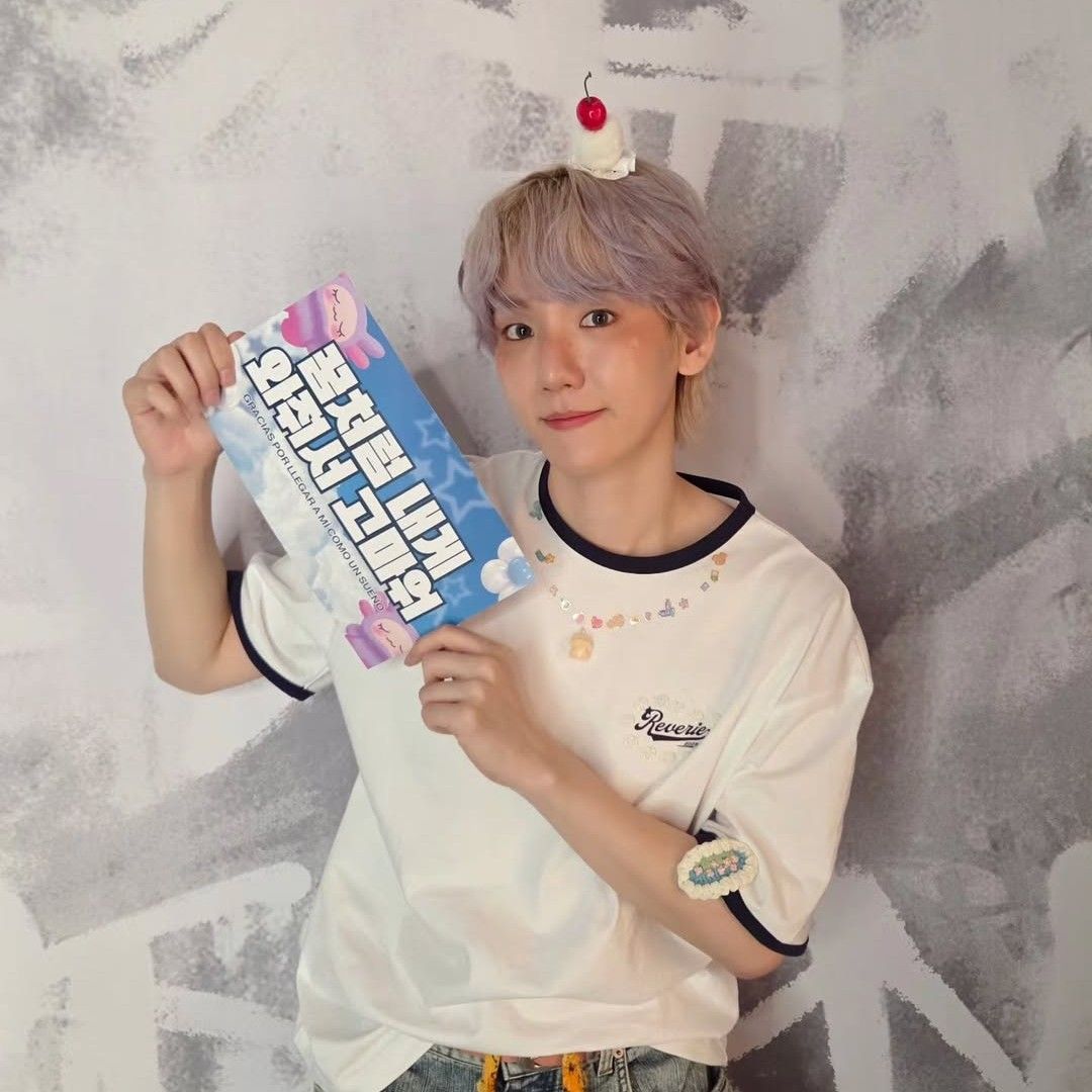Latest photo of Baekhyun