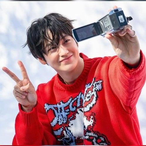 A moment captured by a fan of Kim Bum