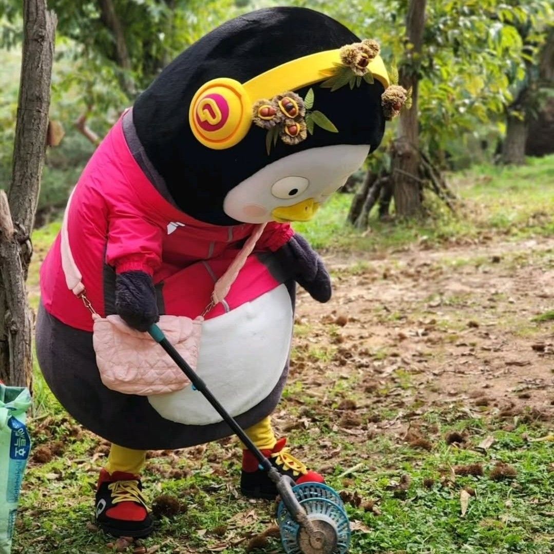 펭수의 비하인드 컷