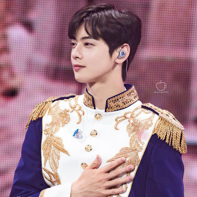 Recent activity shot of Cha Eunwoo