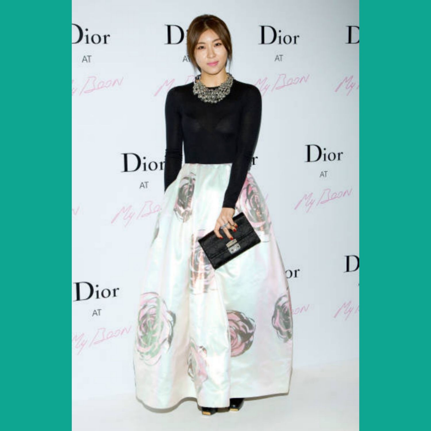 A moment captured by a fan of Ha Jiwon