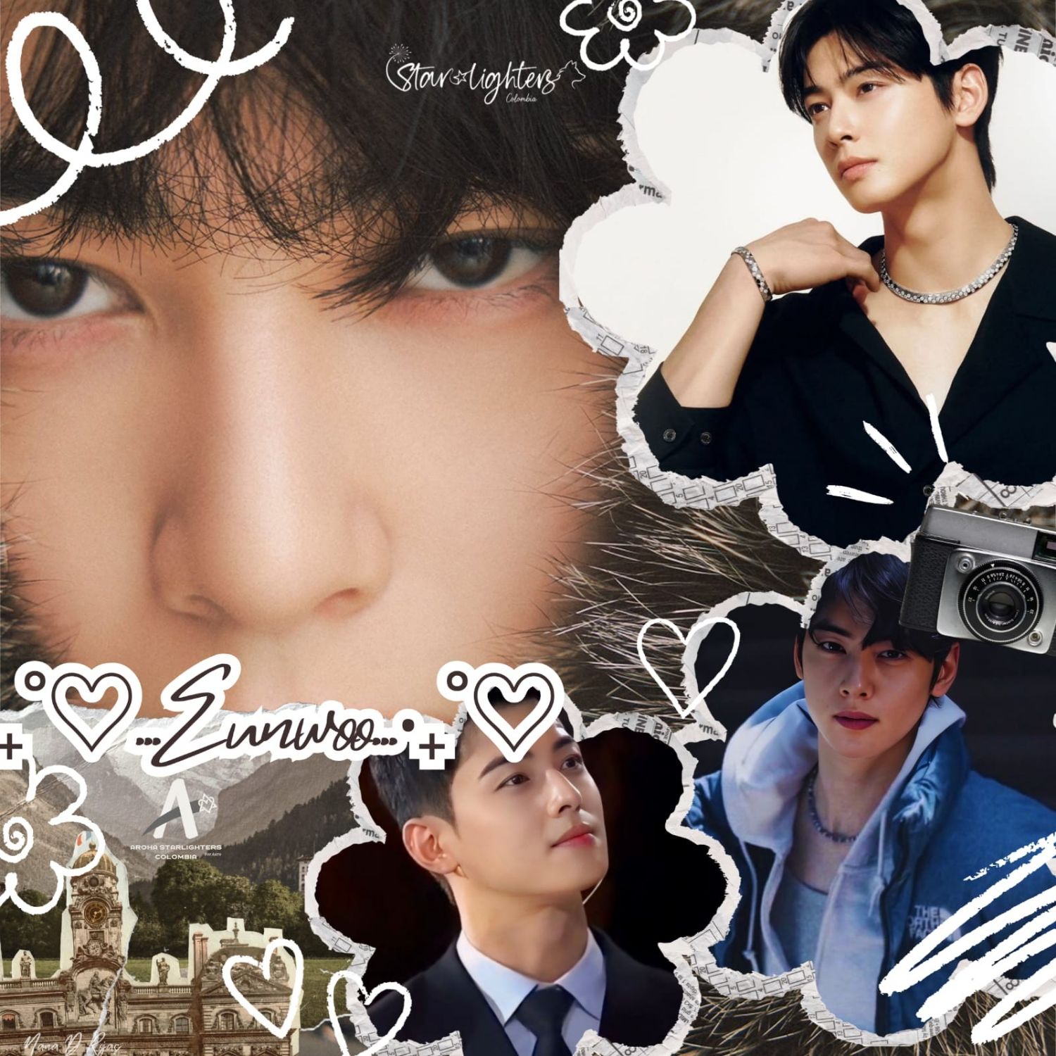 A moment captured by a fan of Cha Eunwoo