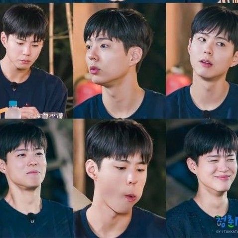 Behind-the-scenes cut of Park Bogum