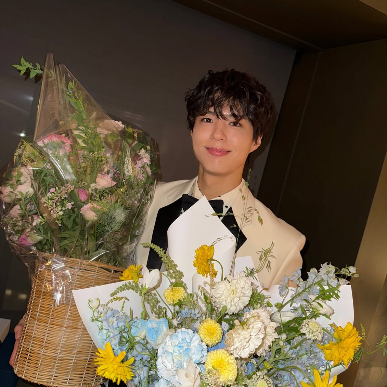 Recent activity shot of Park Bogum