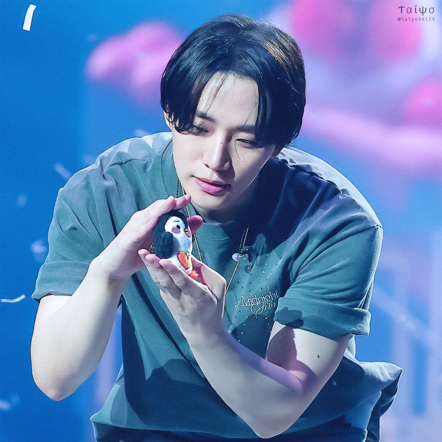 粉丝拍下的李俊昊瞬间