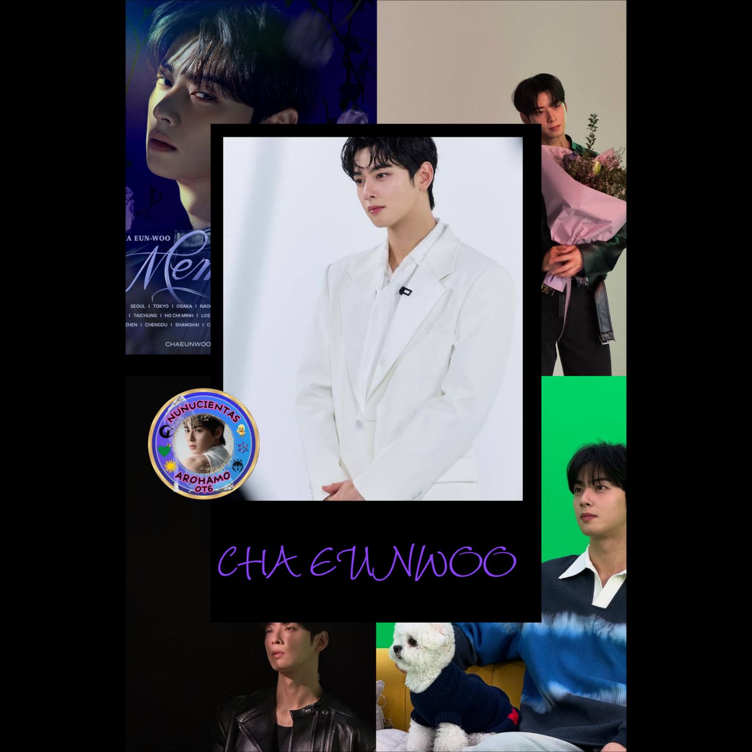 Behind-the-scenes cut of Cha Eunwoo