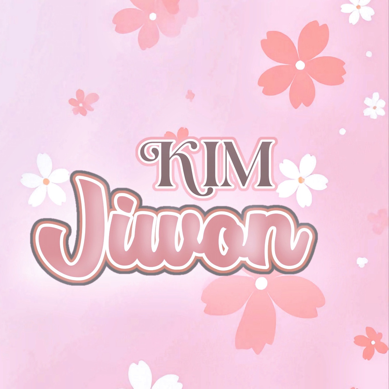 Behind-the-scenes cut of Kim Jiwon