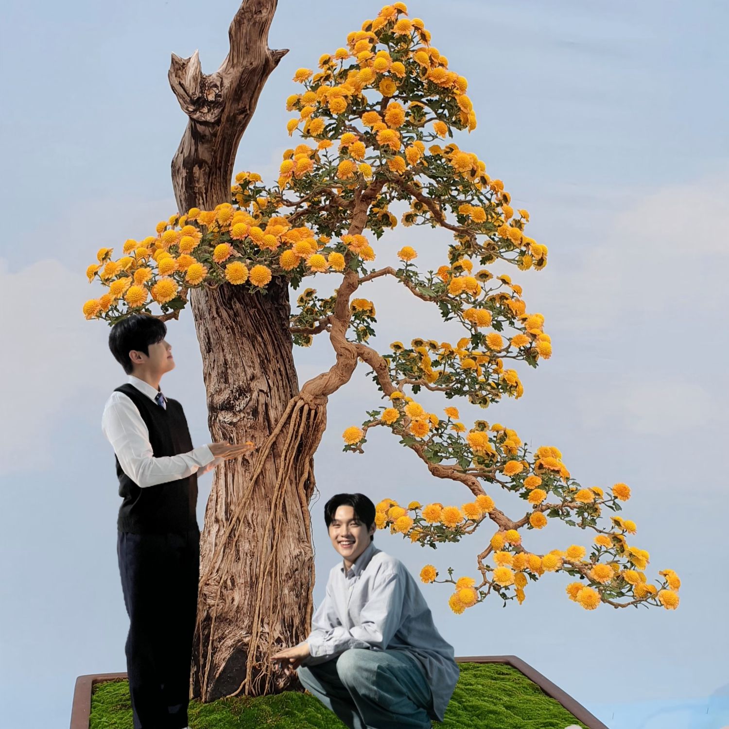 A moment captured by a fan of Choi Jaemyeong