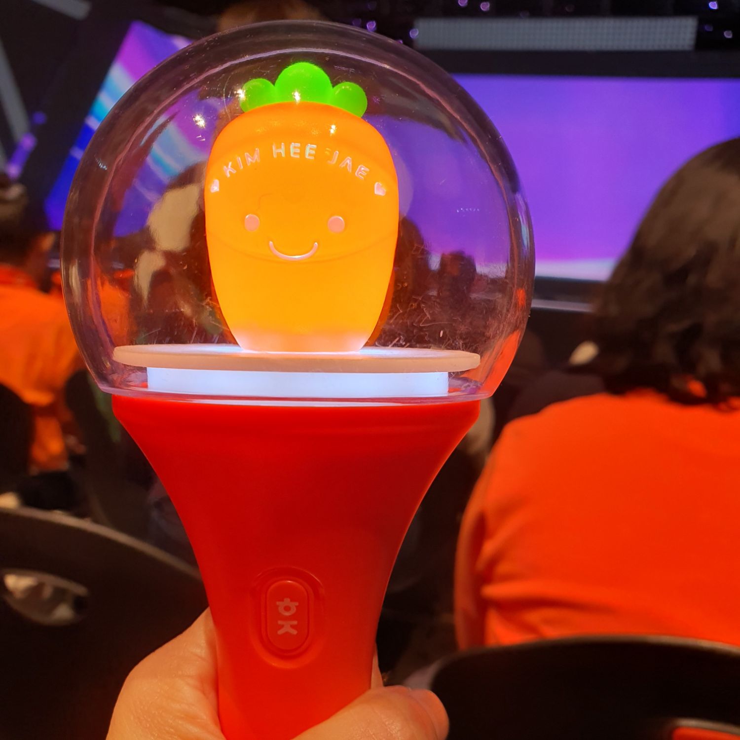 Behind-the-scenes cut of Kim Heejae