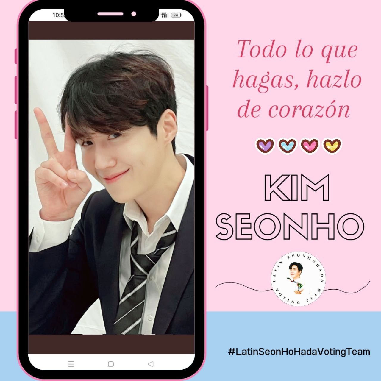 Recent activity shot of Kim Seonho