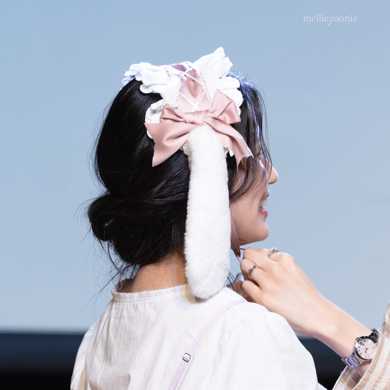 A moment captured by a fan of Kim Hyeyoon