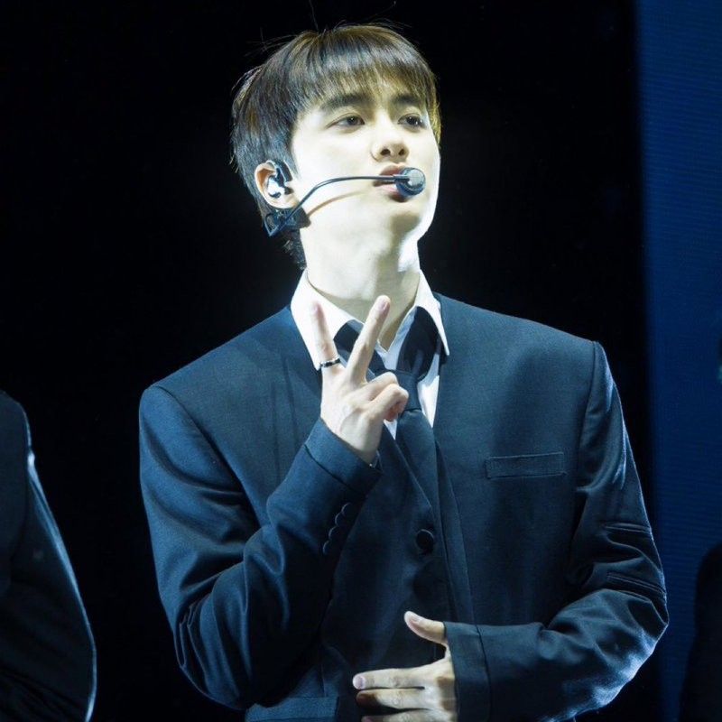 Momen yang diabadikan oleh penggemar Doh Kyungsoo (D.O.)