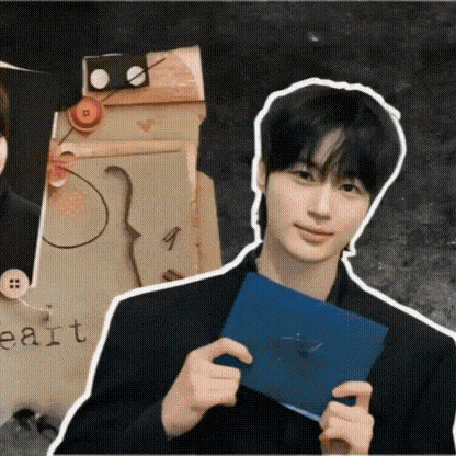 Behind-the-scenes cut of Byeon Wooseok