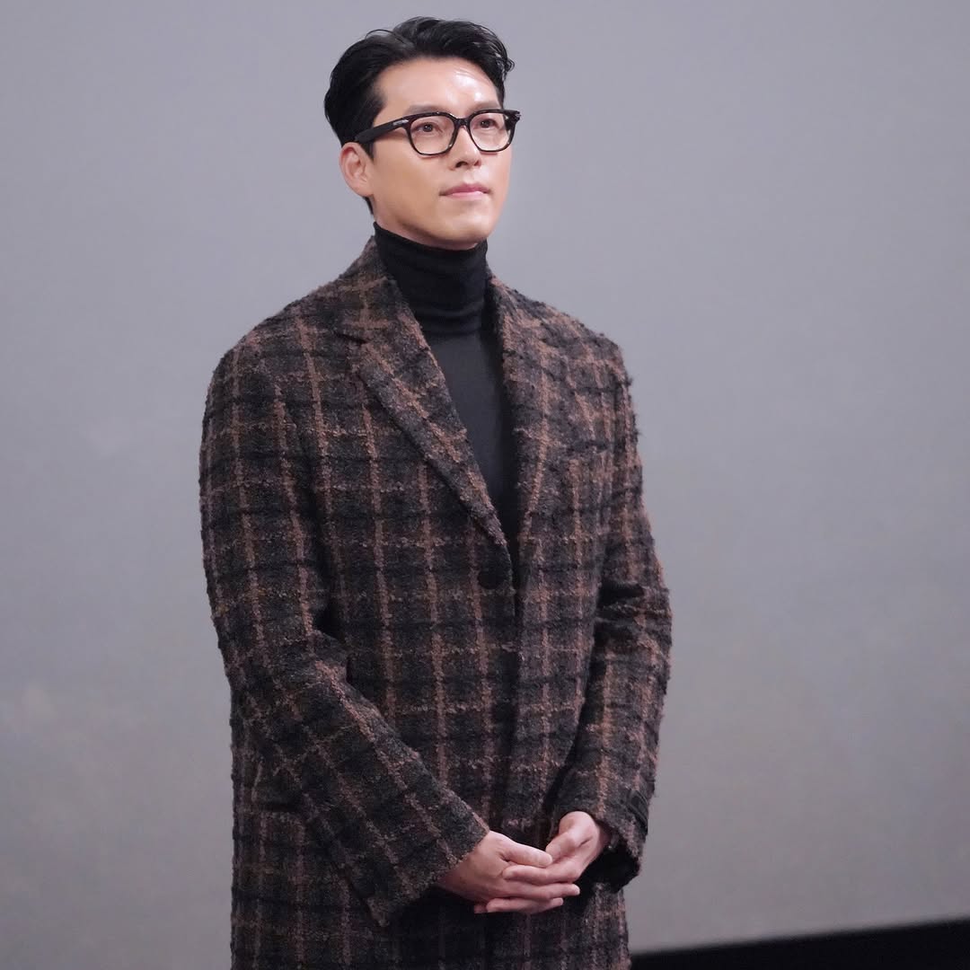 Recent activity shot of Hyun Bin