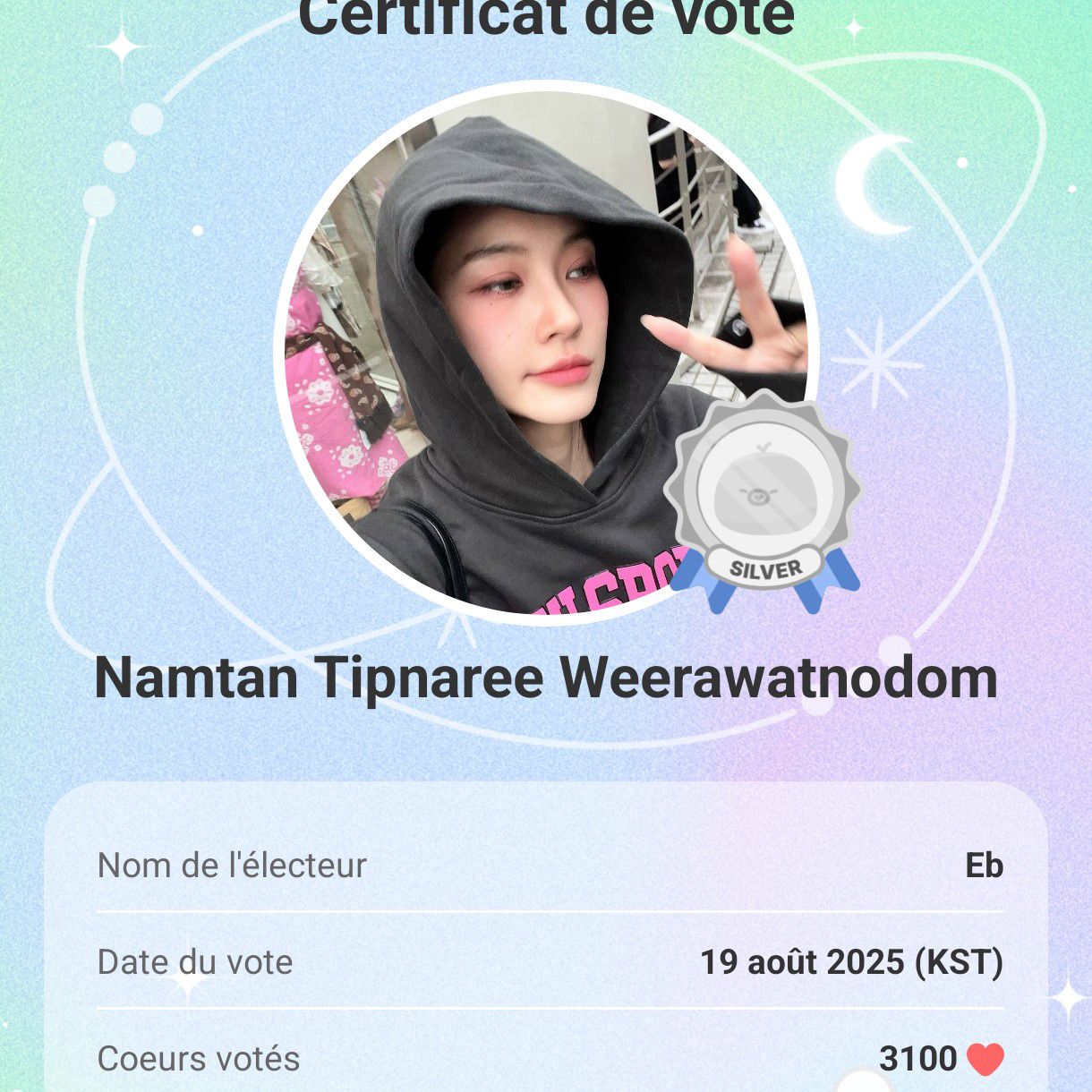 Latest photo of Namtan Tipnaree Weerawatnodom