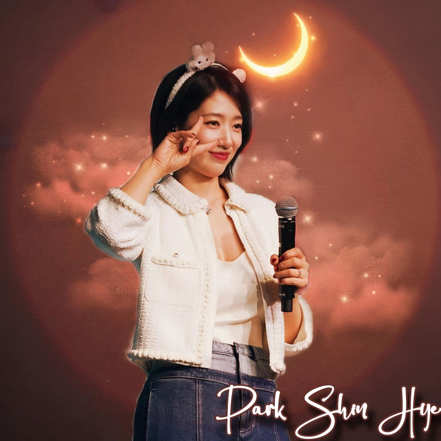 Behind-the-scenes cut of Park Shinhye