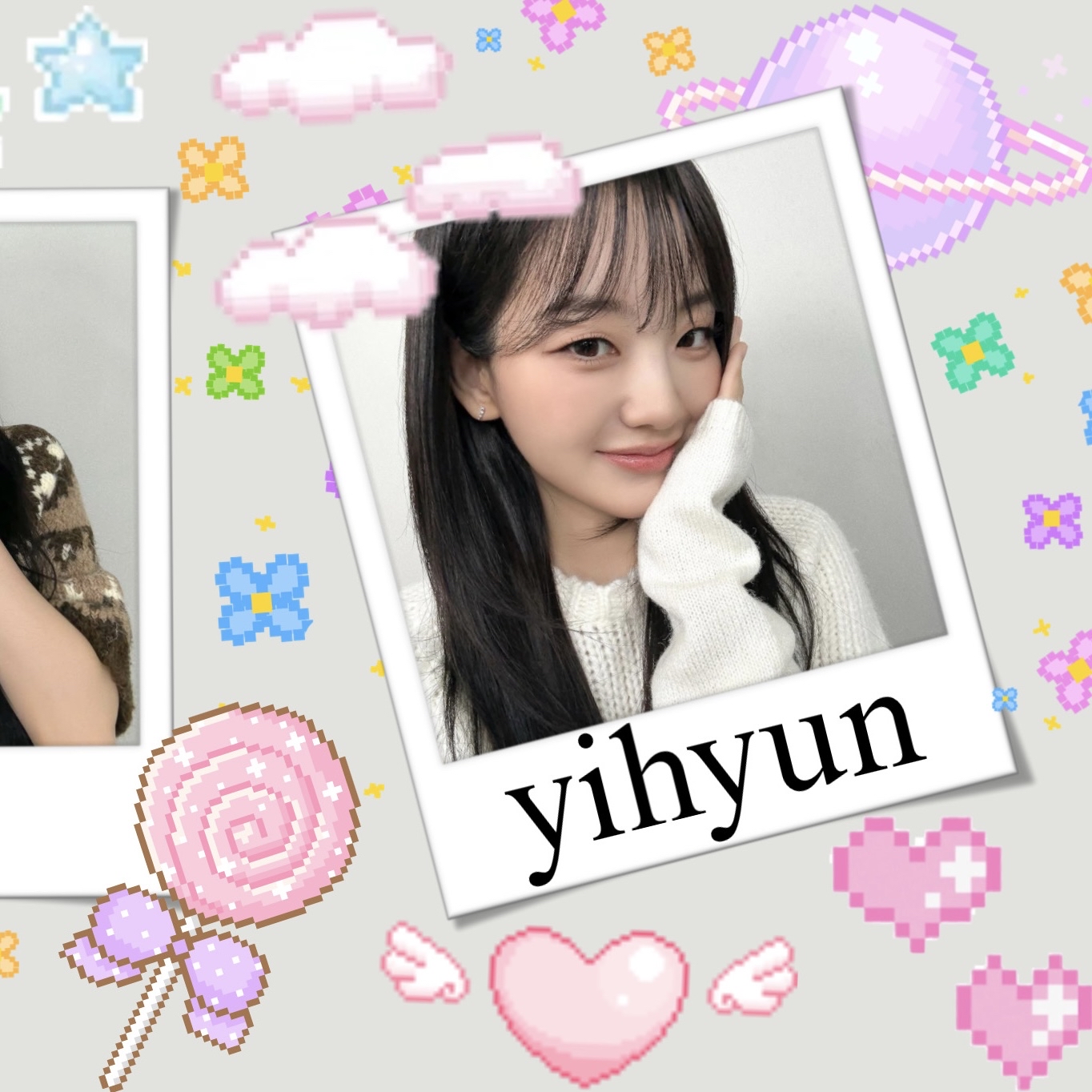 Behind-the-scenes cut of Cho Yihyun