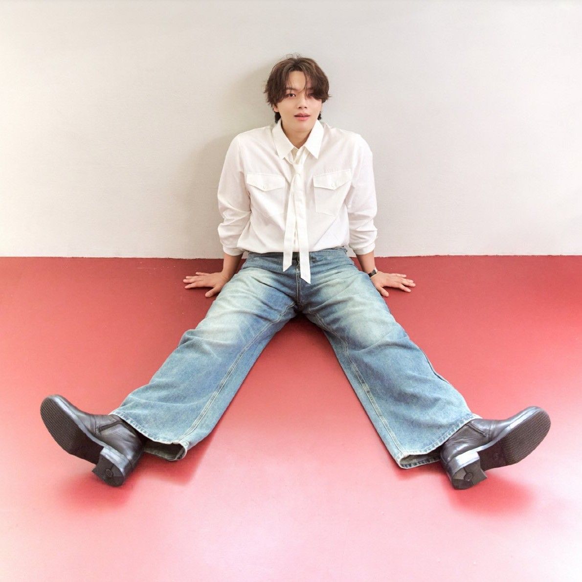 Behind-the-scenes cut of Yeo Jingoo