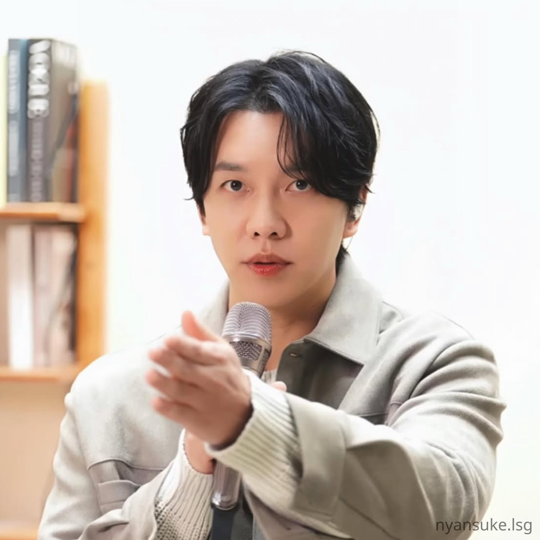 粉丝拍下的李升基瞬间