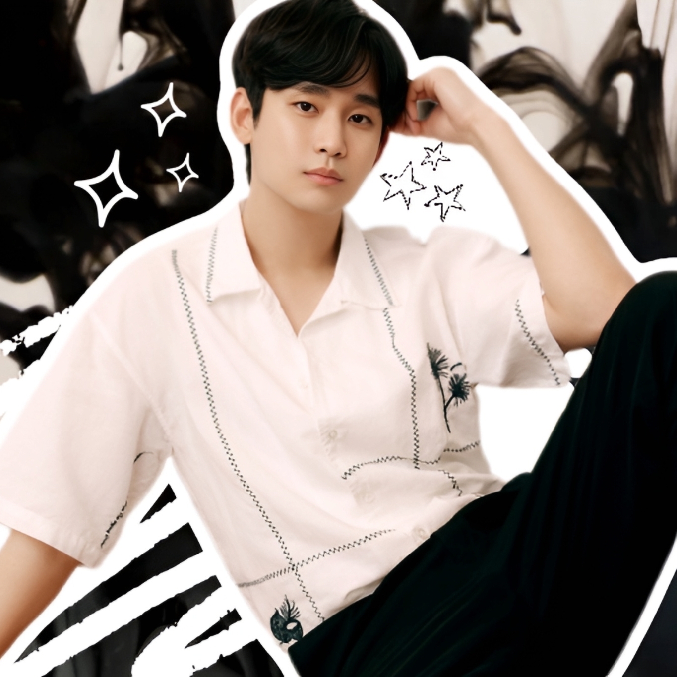 金秀賢的幕後花絮