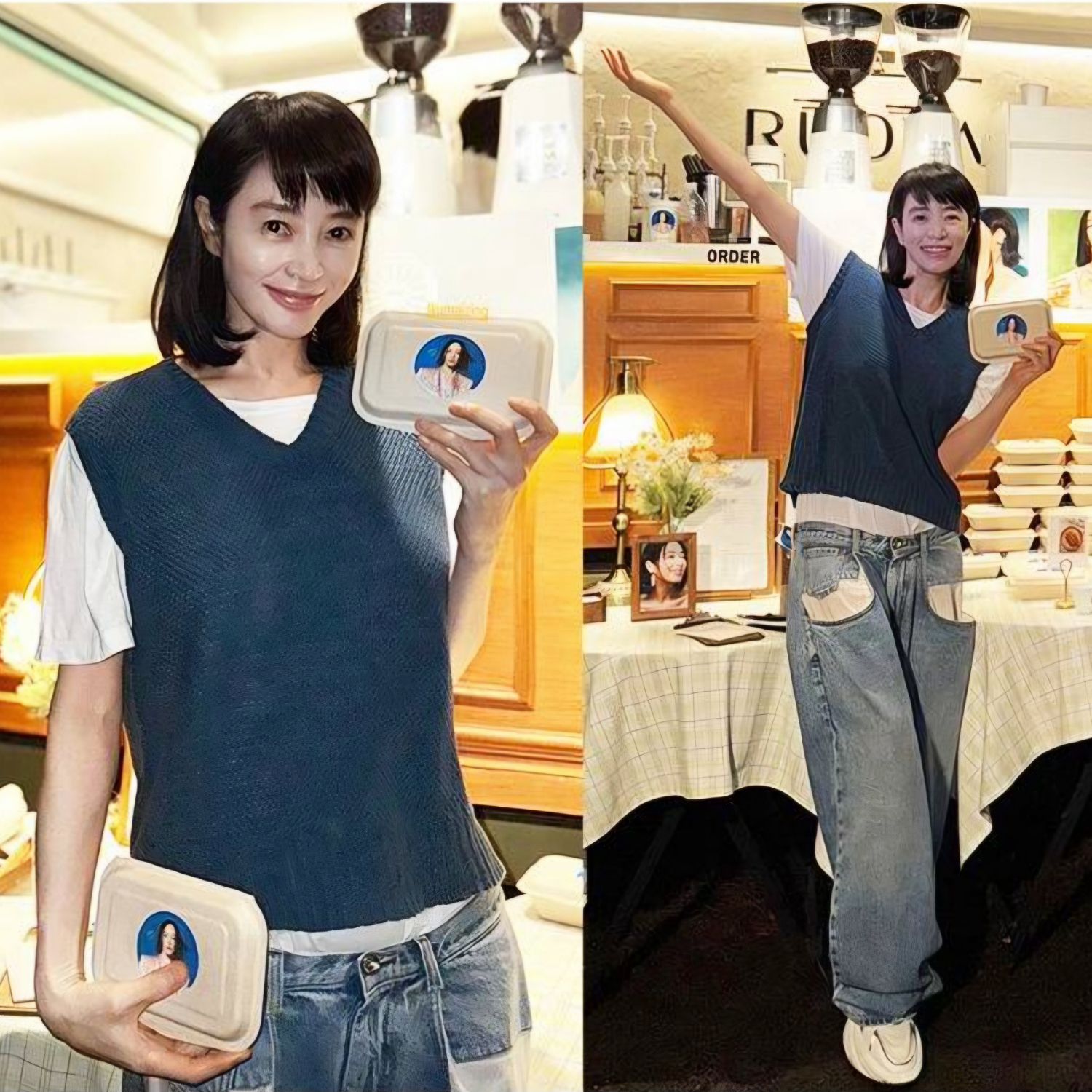 Behind-the-scenes cut of Kim Hyesoo