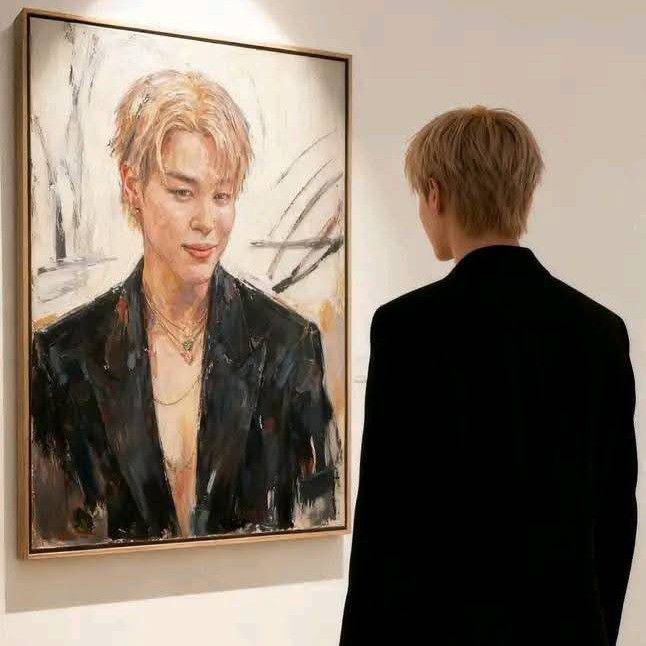 Behind-the-scenes cut of Ha Jimin