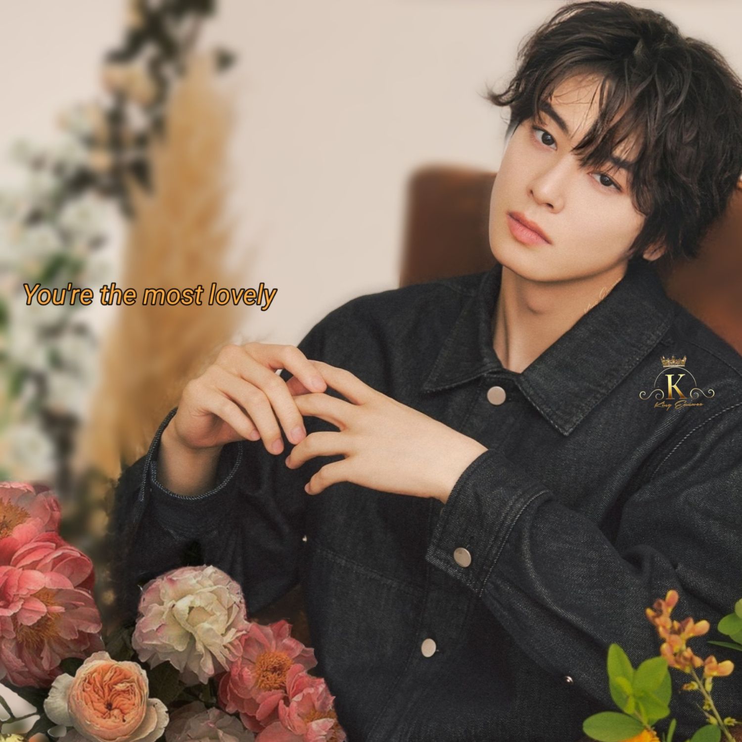 A moment captured by a fan of Cha Eunwoo